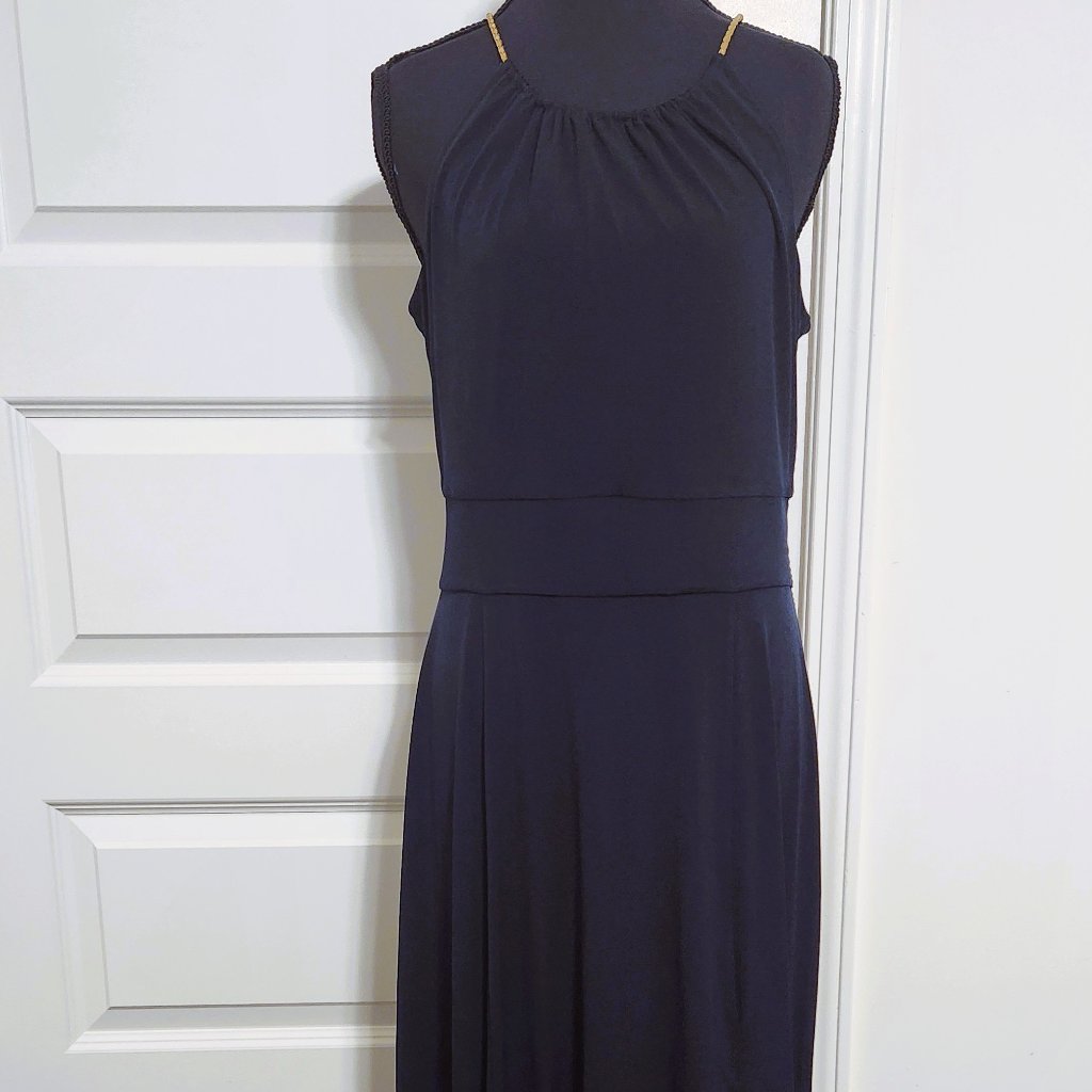 Michael Kors Halter Maxi Dress Size M